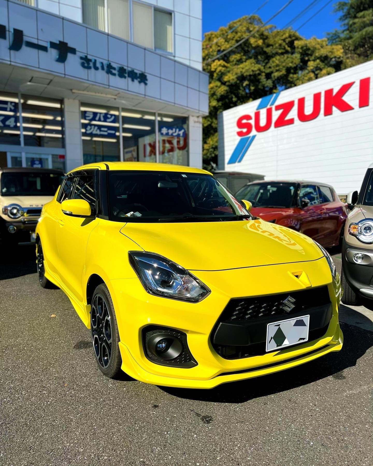 スイフトスポーツZC33Sチャンピオンイエロー